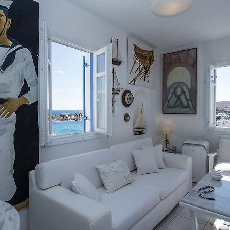 Aiolos Home With Private Veranda And Amazing Sea Views, Paros Писо-Ливади Экстерьер фото