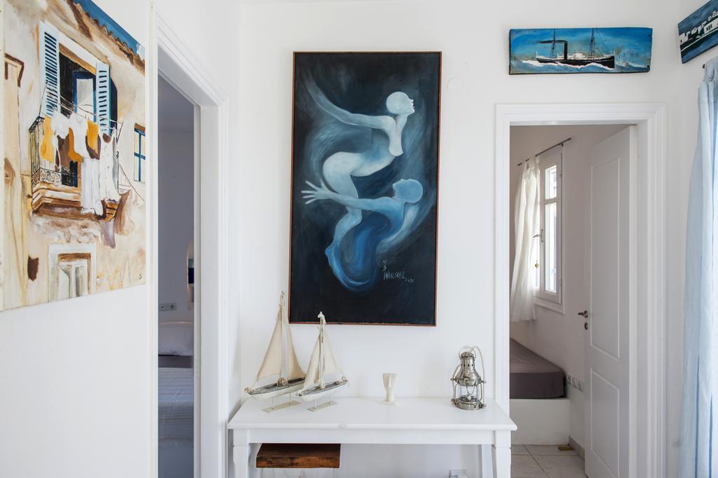 Aiolos Home With Private Veranda And Amazing Sea Views, Paros Писо-Ливади Экстерьер фото